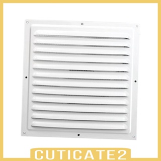 [Cuticate2] ตะแกรงระบายอากาศ อลูมิเนียมอัลลอย สําหรับติดผนัง เพดาน บ้าน ห้องน้ํา โรงรถ