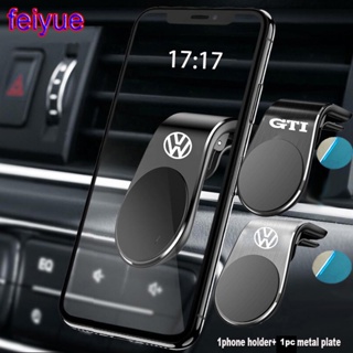 สติกเกอร์ติดที่วางโทรศัพท์ในรถยนต์ สําหรับ Volkswagen Golf MK3 MK4 MK5 MK6 MK7 TDI R20 R32 GTI Polo CC Passat