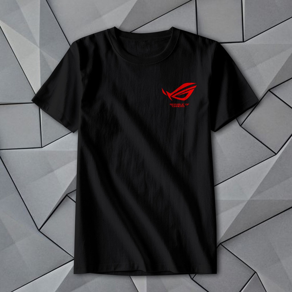 Rog เสื้อยืด ผ้าฝ้าย 100% พิมพ์ลาย Republic Of Gamers S Games สําหรับ ...