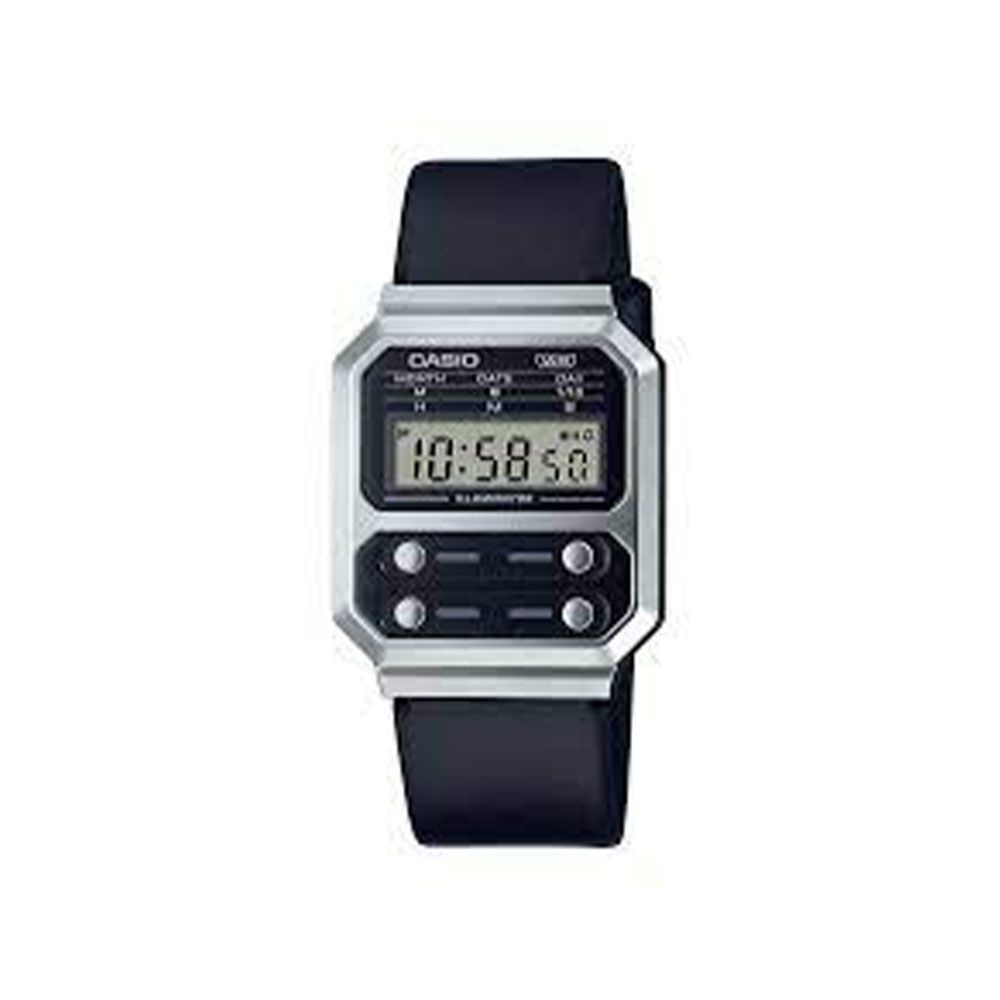 casio-นาฬิกาข้อมือ-casio-รุ่น-a100wel-1adf-สายหนัง-สีดำ