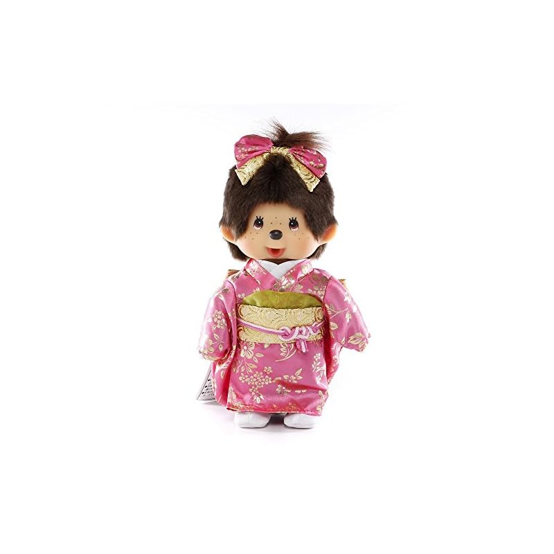 Peluche Monchhichi Vintage D'environ 20 Cm - Marque Polistil/Toho (occasion)