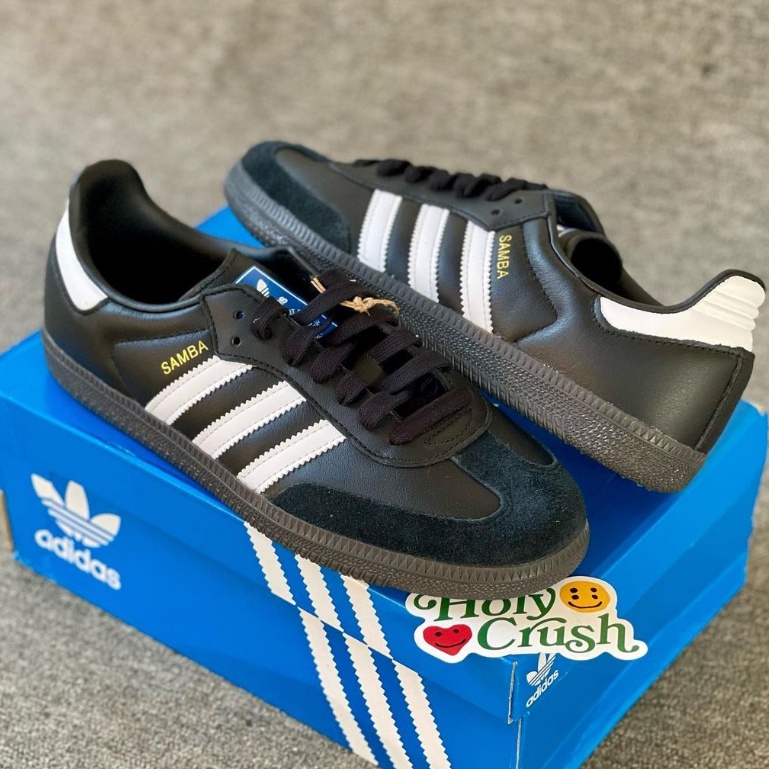 Adidas Samba OG Black Gum - ต้นฉบับ 100% รองเท้า true | Shopee Thailand