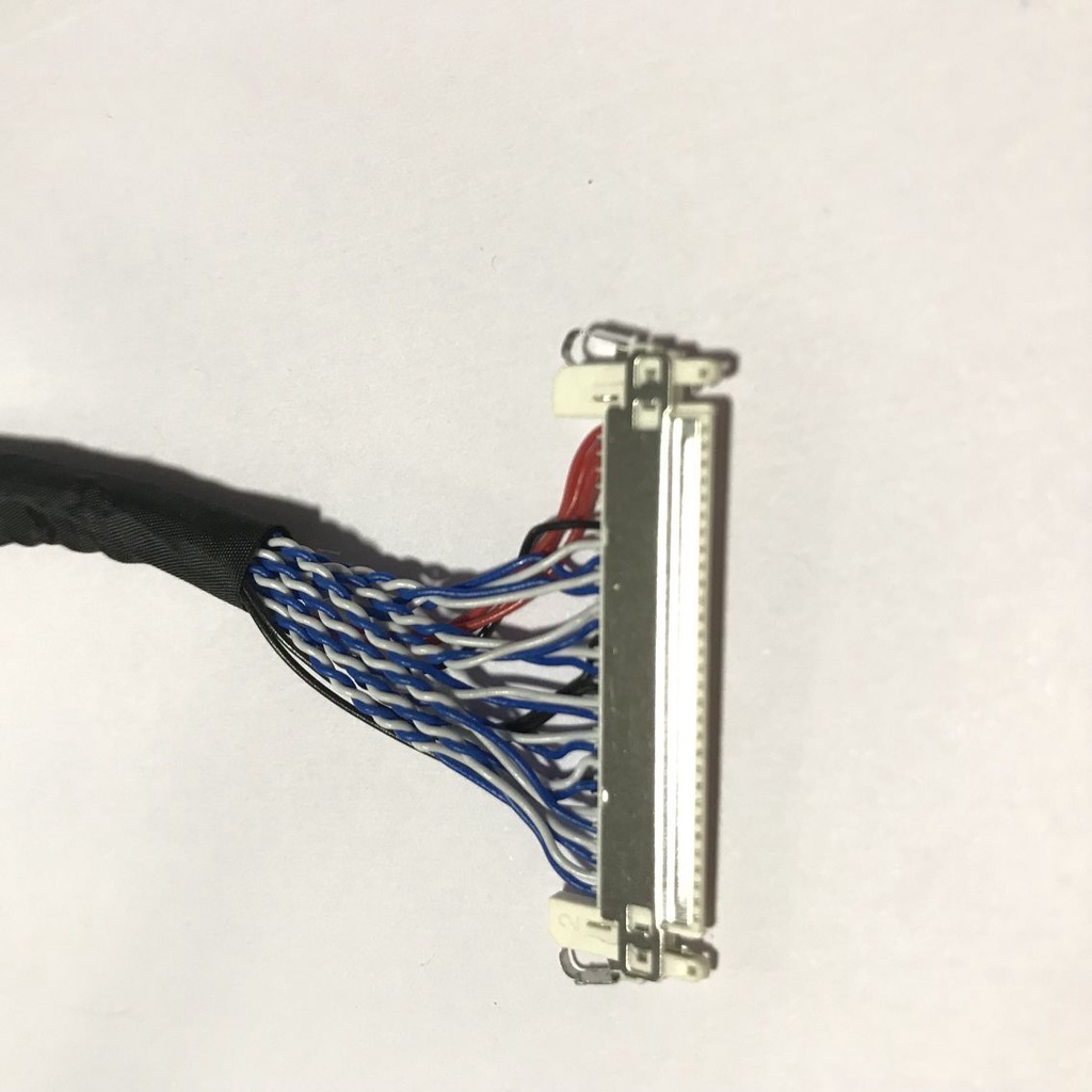 LVDS สาย 30pin ลวดเดี่ยว FIX-30P 2ch 8bit สําหรับ 17