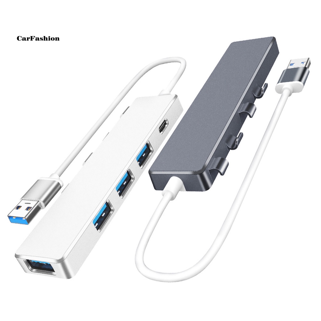 lt-carfashion-gt-ฮับสายเคเบิล-4-in-1-type-c-4-พอร์ต-usb30-สําหรับแล็ปท็อป