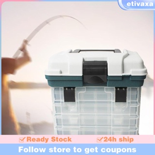 [Etivaxa] กล่องใส่เหยื่อตกปลา สําหรับตกปลาน้ําจืด