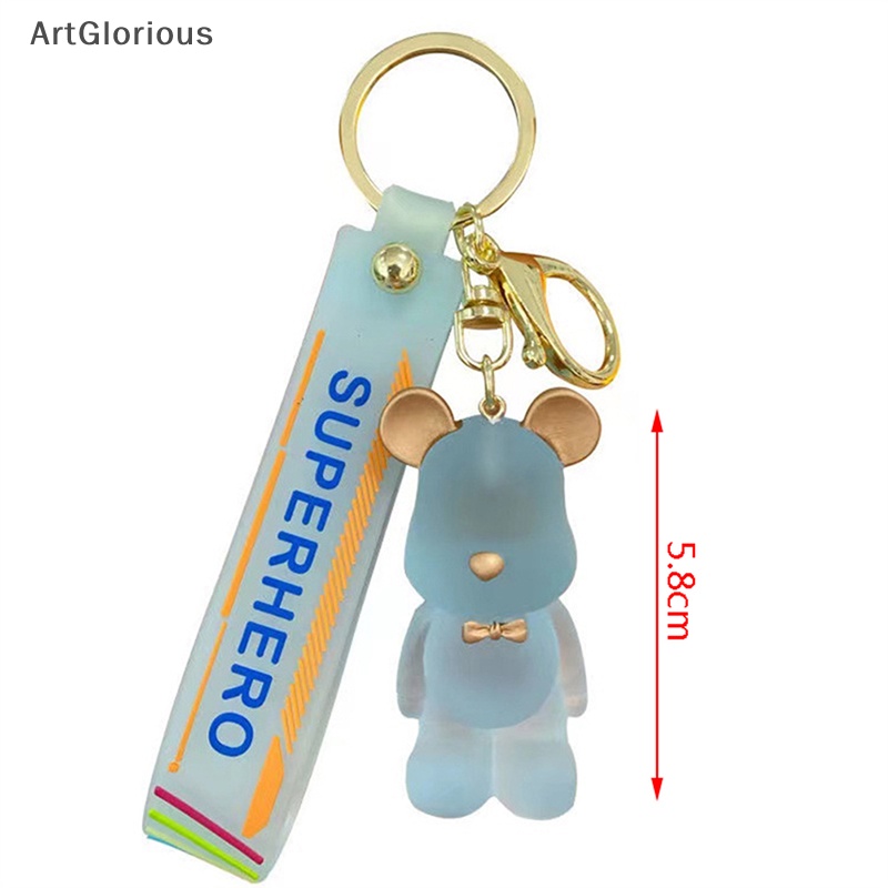 พวงกุญแจ-จี้คริสตัล-รูปหมีน่ารัก-เหมาะกับของขวัญ-สําหรับห้อยโทรศัพท์มือถือ-กระเป๋า-กุญแจรถยนต์-เครื่องประดับเด็กผู้หญิง