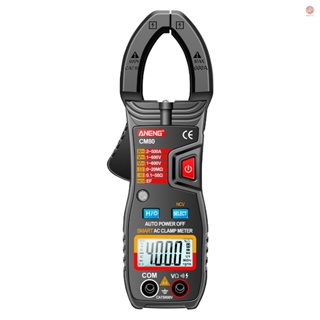 ANENG CM80 Clamp Meter 4000 Counts Auto Range Voltmeter 500A AC Ammeter Resistance Meter with Flashlight - Reliable and Versatile Clamp Meter for Electrical Measurements