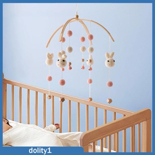 [Dolity1] โมบายกระดิ่งลม แบบไม้ แฮนด์เมด สําหรับแขวนตกแต่งห้องนอนเด็ก