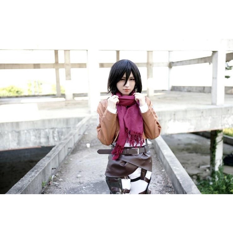 ชุดยูนิฟอร์ม-เสื้อแจ็กเก็ต-ลาย-attack-on-titan-mikasa-captain-uniform-ni-สําหรับผู้ชาย