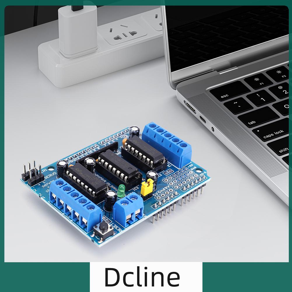 dcline-th-บอร์ดขยายมอเตอร์ไดรฟ์-l293d-h-bridge-สําหรับ-arduino