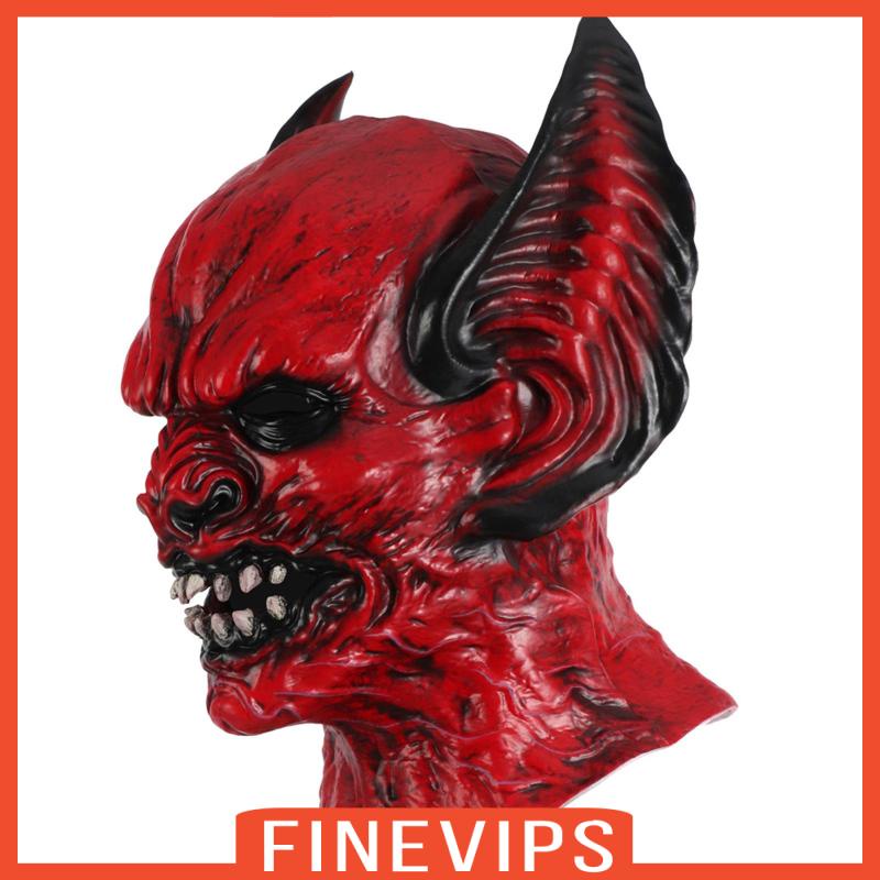 finevips-หน้ากากคอสเพลย์ปีศาจ-น่ากลัว-เหมาะกับเทศกาลฮาโลวีน-สําหรับผู้ชาย-และผู้หญิง