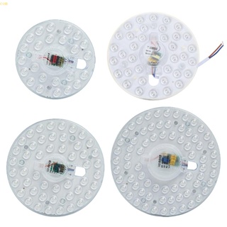 Com* แผงบอร์ดโมดูลไฟ LED 12W 18W 24W 36W ทรงกลม สําหรับเครื่องยนต์ บ้าน ห้องครัว