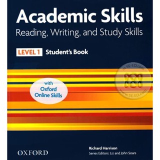 Bundanjai (หนังสือคู่มือเรียนสอบ) Headway Academic Skills 1 : Reading, Writing and Study Skills : Students Book