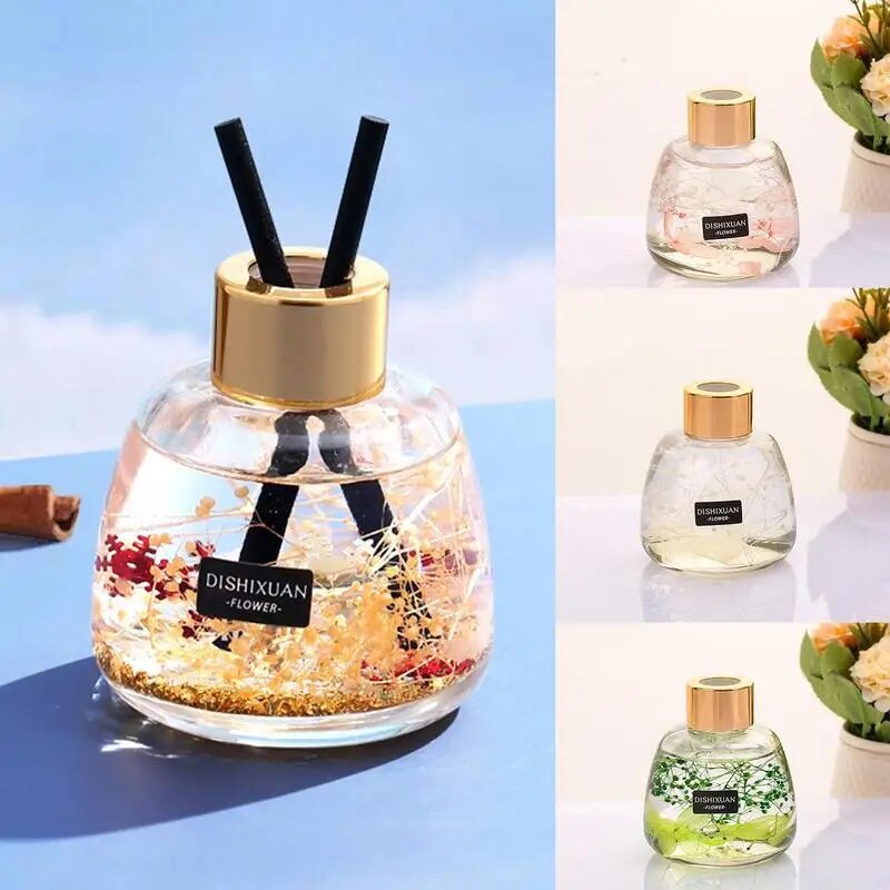 Car Perfume Air Freshener Glass Bottle Long Lasting Fragrance Ornaments