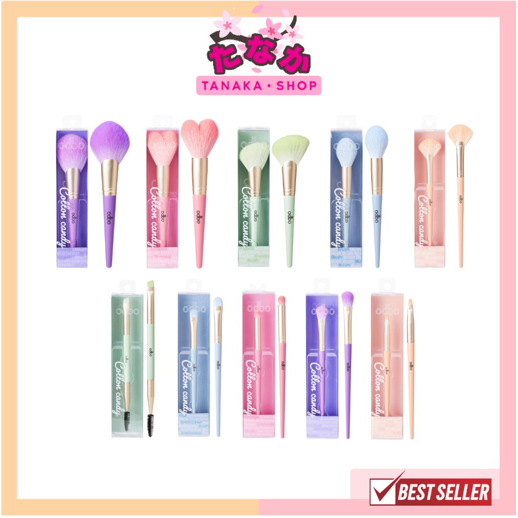OD80028011 Odbo Cotton Candy Brush โอดีบีโอ คอตตอนแคนดี้ แปรงแต่งหน้า