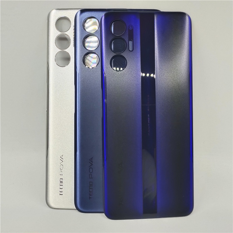 ฝาครอบแบตเตอรี่ สําหรับ Tecno Pova 3 LF7 LF7n | Shopee Thailand