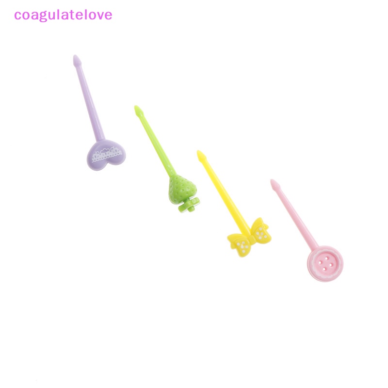 coagulatelove-ส้อมจิ้มผลไม้-ขนมหวาน-ขนาดเล็ก-สีแคนดี้-สําหรับตกแต่งเค้ก-ปาร์ตี้-8-ชิ้น-ขายดี