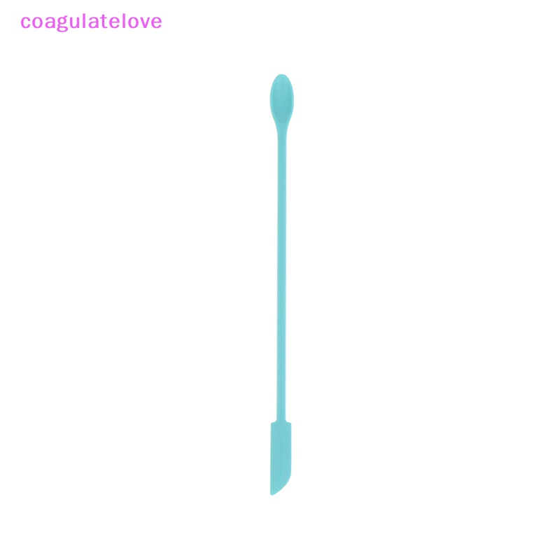 coagulatelove-ไม้พายซิลิโคน-สองหัว-ขนาดเล็ก-สําหรับแต่งหน้า-3-ชิ้น-ขายดี
