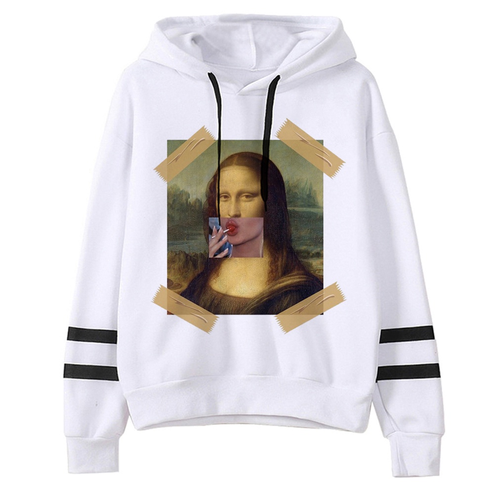 เสื้อกันหนาว-เสื้อฮู้ดดี้-แบบสวมหัว-ลายกราฟฟิค-mona-lisa-y2k-สําหรับผู้หญิง