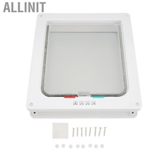 Allinit Pet  Door Flap Controllable Access Reduce Noise Windproof Universal