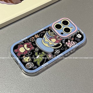 เคสโทรศัพท์มือถือ กันกระแทก ลายการ์ตูนน่ารัก สไตล์เกาหลี สําหรับ Iphone 14 pro max 13promax 12pro iPhone11