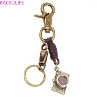 Back2life พวงกุญแจ จี้ห้อยกล้อง ขนาดเล็ก สไตล์เรโทร เครื่องประดับ สําหรับผู้หญิง