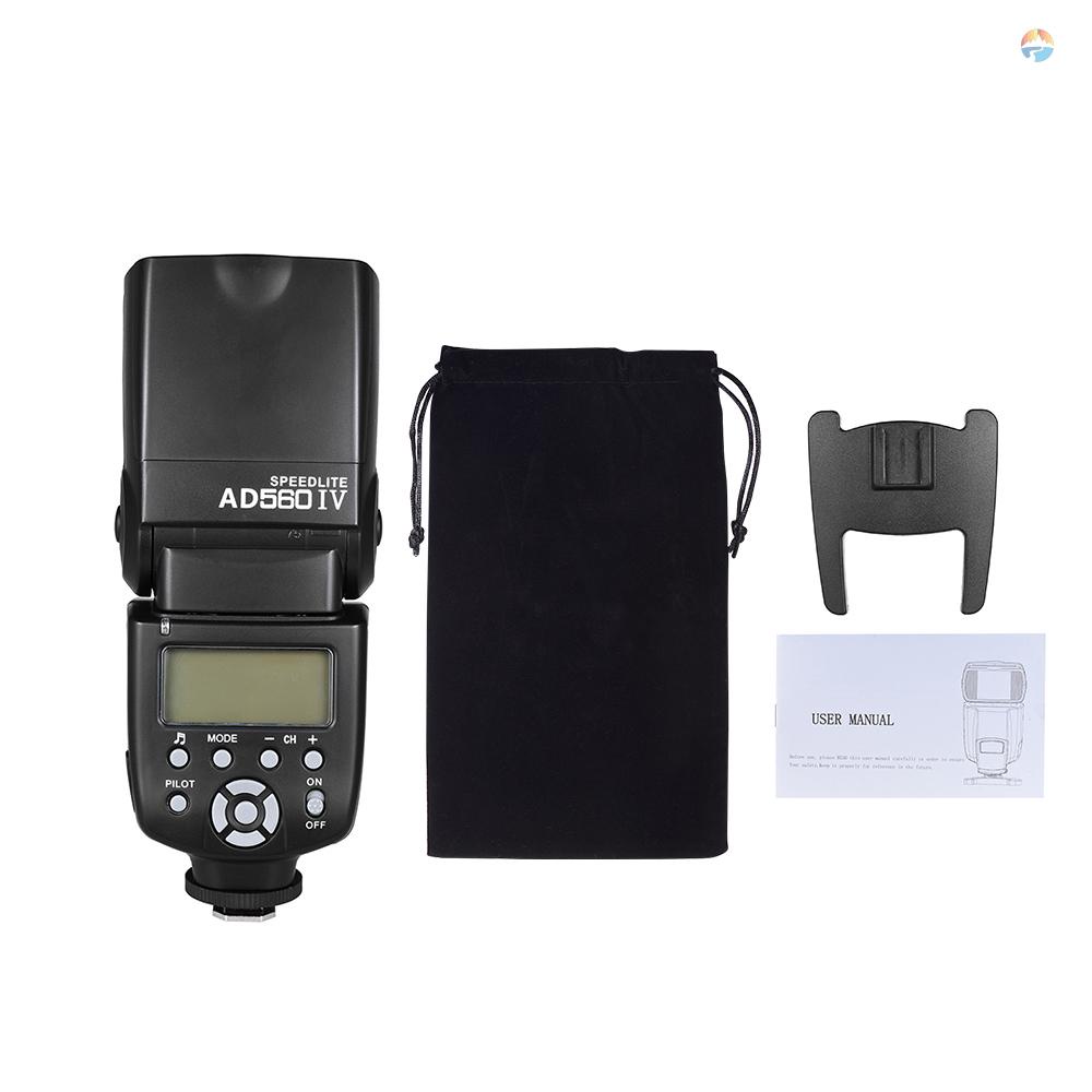 fsth-andoer-ad560-iv-2-4g-แฟลชสปีดไลท์ไร้สาย-หน้าจอ-lcd-gn50-สําหรับกล้อง-dslr