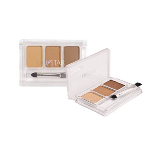 USTAR ZIGNATURE MAXX COVER BROW PALETTE (23417) : ยูสตาร์ ซิกเนเจอร์ แม็กซ์ คัฟเวอร์ บราว พาเลท เขียนคิ้ว x 1 abcmall