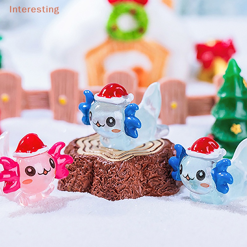 interesting-ตุ๊กตาฟิกเกอร์เรซิ่น-รูปการ์ตูนน่ารัก-เรืองแสง-ขนาดเล็ก-สําหรับตกแต่งบ้าน-สวน