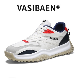 Vasibaen 2023 ใหม่ รองเท้ากีฬา รองเท้าวิ่งลําลอง ผ้าตาข่าย ระบายอากาศ แฟชั่นฤดูร้อน สําหรับผู้ชาย
