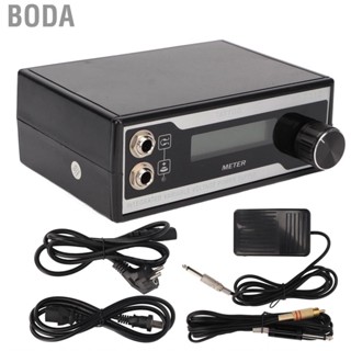 Boda Tattoo Accessories Power Supply Kit 60‑250V Flexible Control with Foot Pedal for Professional