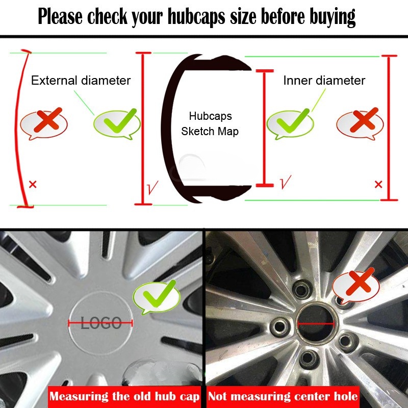ฝาครอบดุมล้อรถยนต์-ลายตราสัญลักษณ์-สําหรับ-hyundai-getz-matrix-elantra-accent-sonata-atos-tucson-starex-excel-ioniq-4-ชิ้น