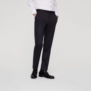 G2000 กางเกงขายาวผู้ชาย ทรงสมาร์ทฟิต (SMART FIT) รุ่น 2615399297 DARK GREY กางเกงขายาว เสื้อผ้า เสื้อผ้าผู้ชาย