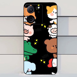 เคสโทรศัพท์ซิลิโคน TPU แบบนิ่ม ลายกระต่ายน่ารัก สําหรับ Xiaomi Redmi K60 Ultra