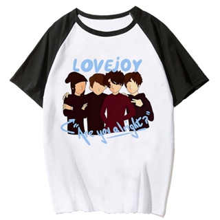 Lovejoy เสื้อยืด ลายการ์ตูน แฟชั่นฤดูร้อน สําหรับผู้หญิง 2000s