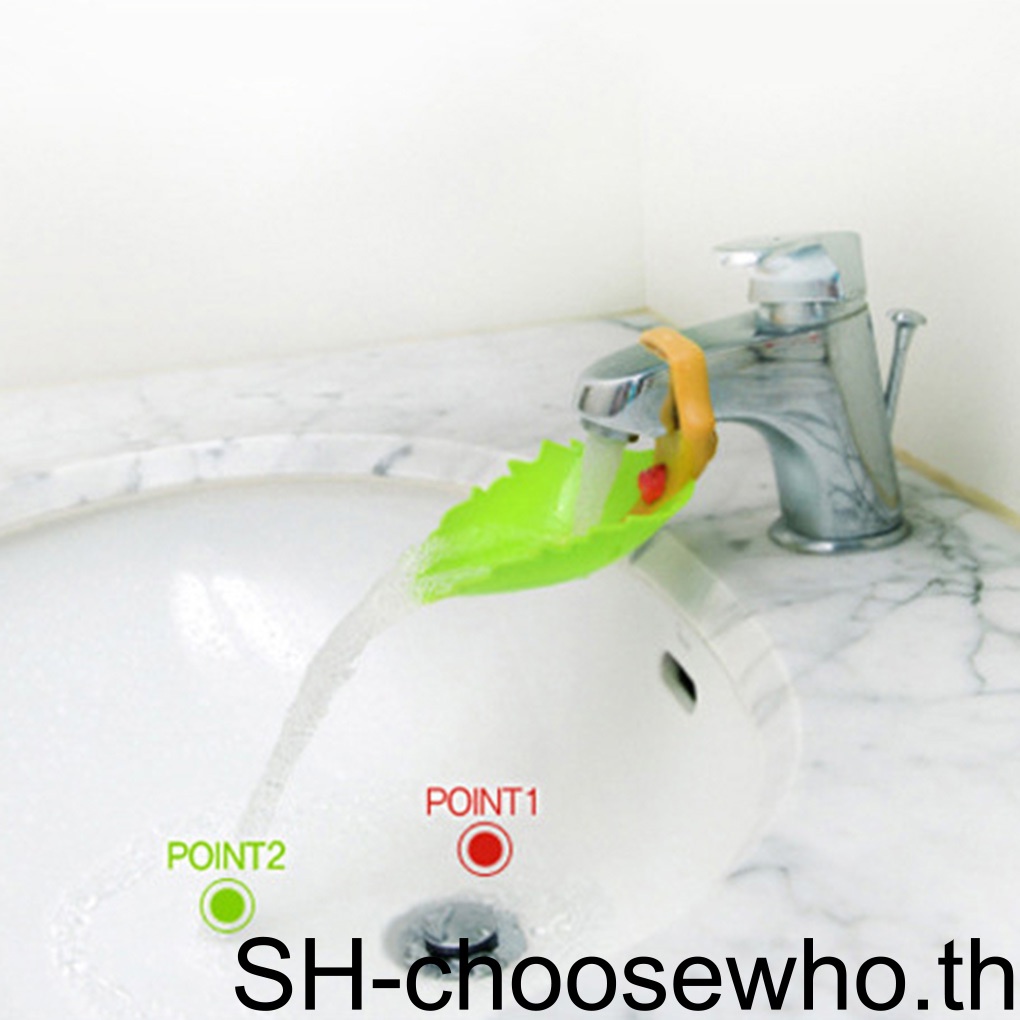 choo-ก๊อกน้ํา-1-2-3-5-ล้างมือ-ช่วยเด็ก-สไตล์ใบไม้-ห้องน้ํา-อ่างล้างจาน-เด็กวัยหัดเดิน-ก๊อกน้ํา-ขยาย