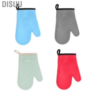 Disuu Silicone Microwave Glove Cotton Liner  Oven Mitt for Cooking