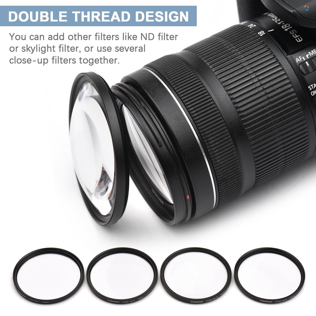 fsth-camnoon-72mm-close-up-filter-kit-4pcs-1-2-4-10-macro-filters-close-up-lens-filter-set-with-filter-pouch-cleaning-cloth-replacement-for-canon-pentax-olympus-f