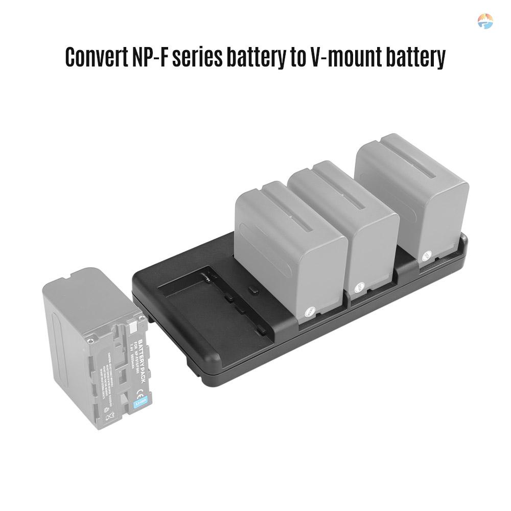 fsth-nicefoto-np-04-np-f-battery-to-v-mount-battery-converter-adapter-plate-4-slot-for-np-f970-f750-f550-battery-for-led-video-light