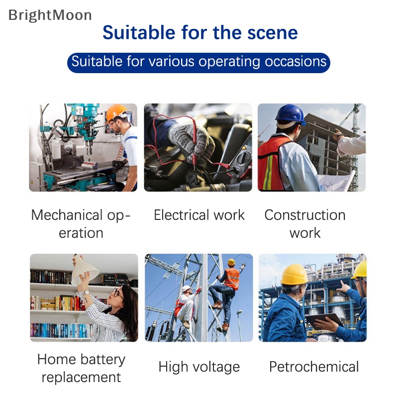 brightmoon-ถุงมือป้องกันไฟฟ้า-400v-แรงดันไฟฟ้าต่ํา-1-คู่