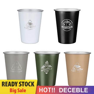 [Deceble.th] แก้วมักสเตนเลส 350 มล. สําหรับใส่เครื่องดื่ม เบียร์ กาแฟ