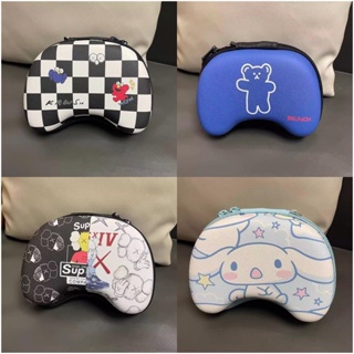 กระเป๋าเคส EVA แบบแข็ง ลาย Kaws Cinnamoroll PS4 PS5 Switch Pro สําหรับ Xbox One Series S X