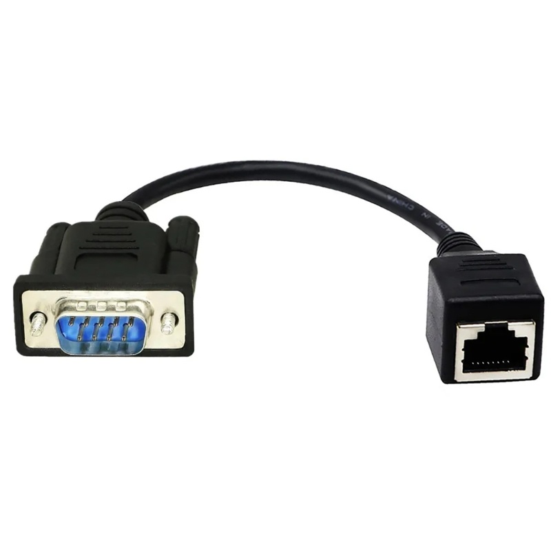 Con DB9 to RJ45 สายเคเบิ้ล DB9 Female to RJ45 Female Extender อะแดปเตอร ...