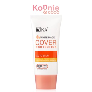 KA UV White Magic Cover Protection SPF50+/PA++++ 30g ครีมกันแดดสำหรับผิวหน้า เพื่อผิวเนียนเป็นธรรมชาติ.