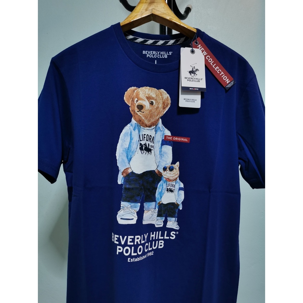 คำแนะนำยอดนิยม เสื้อยืดโปโล ลายพี่หมีของแท้ Beverly Hills Polo
