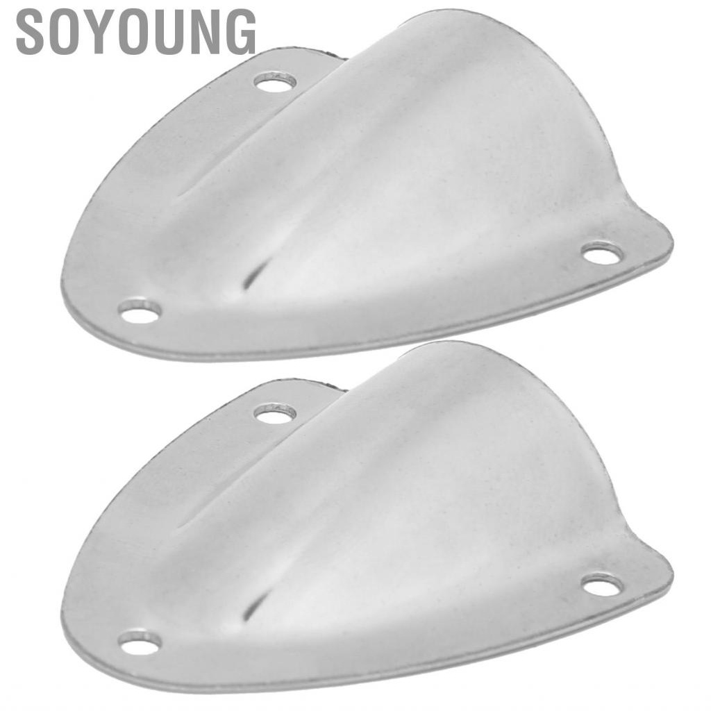 Soyoung Clamshell Vent Durable Stylish Stainless Steel Clam Wire Cover