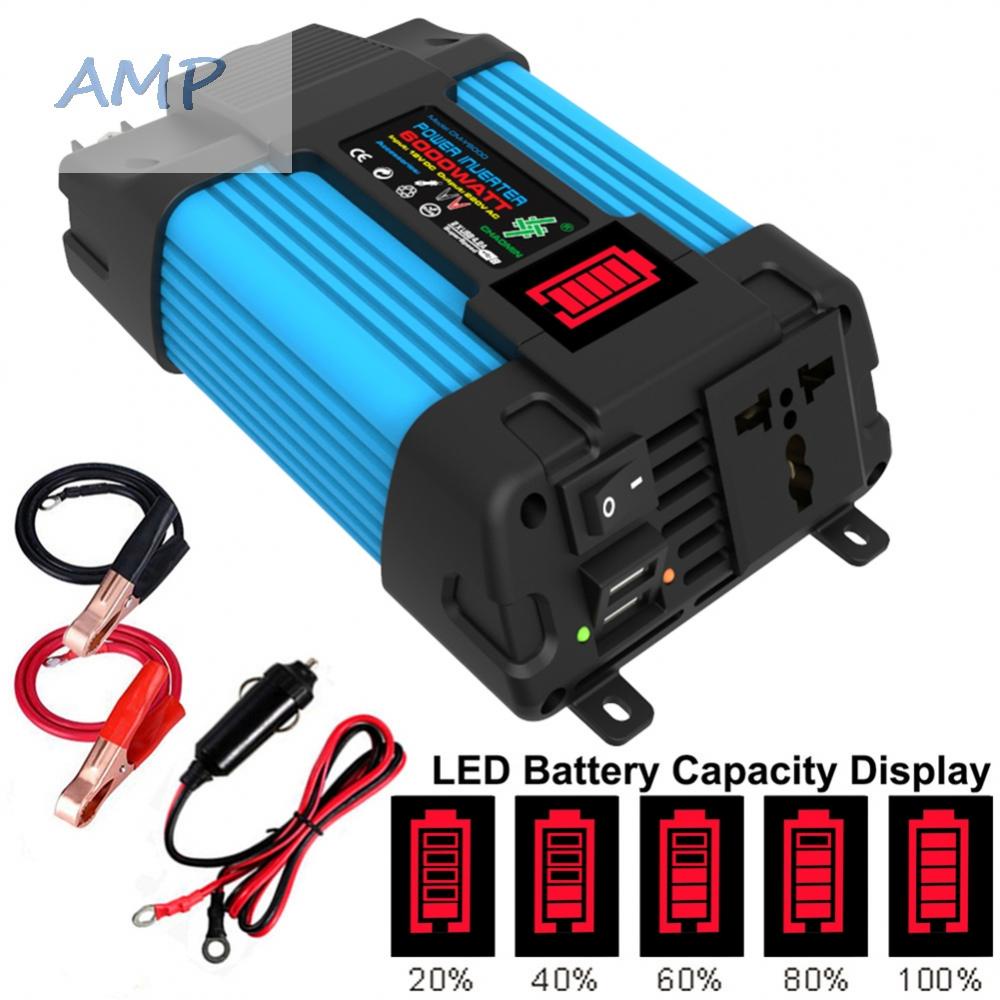 new-9-6000w-car-power-inverter-dc12v-to-ac110-220v-pure-sine-wave-2usb-lcd-display