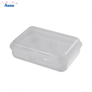 【Anna】Egg Container 20*15*5cm 6 Cells Grid Design Holder Egg Box For Camping
