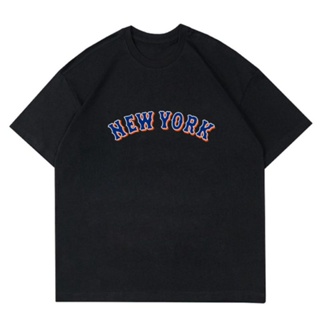 ดูดีนี่  ผ้าฝ้าย ขนาดใหญ่ พิมพ์ลาย New York City Merch Yankees NY