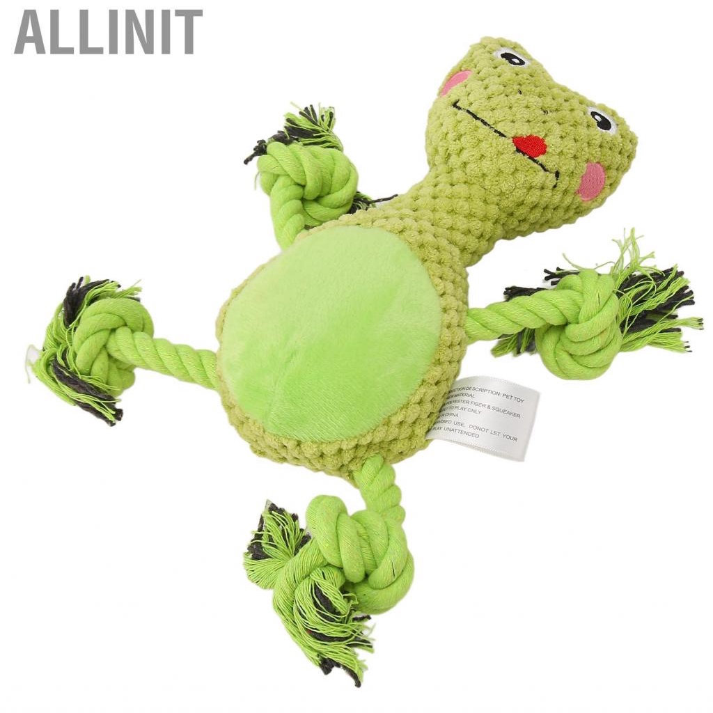 allinit-cotton-rope-pet-chew-toys-eco-friendly-multipurpose-interactive-grinding-soft-frog-dog-squeaky-for-cats-puppies